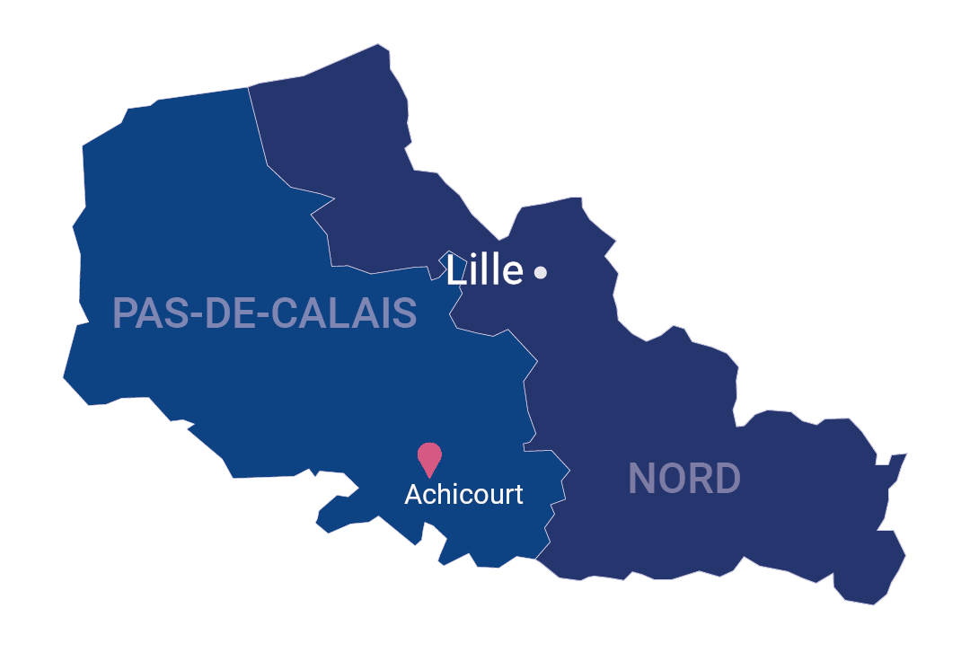Carte d’intervention Serrurier Moos à Achicourt